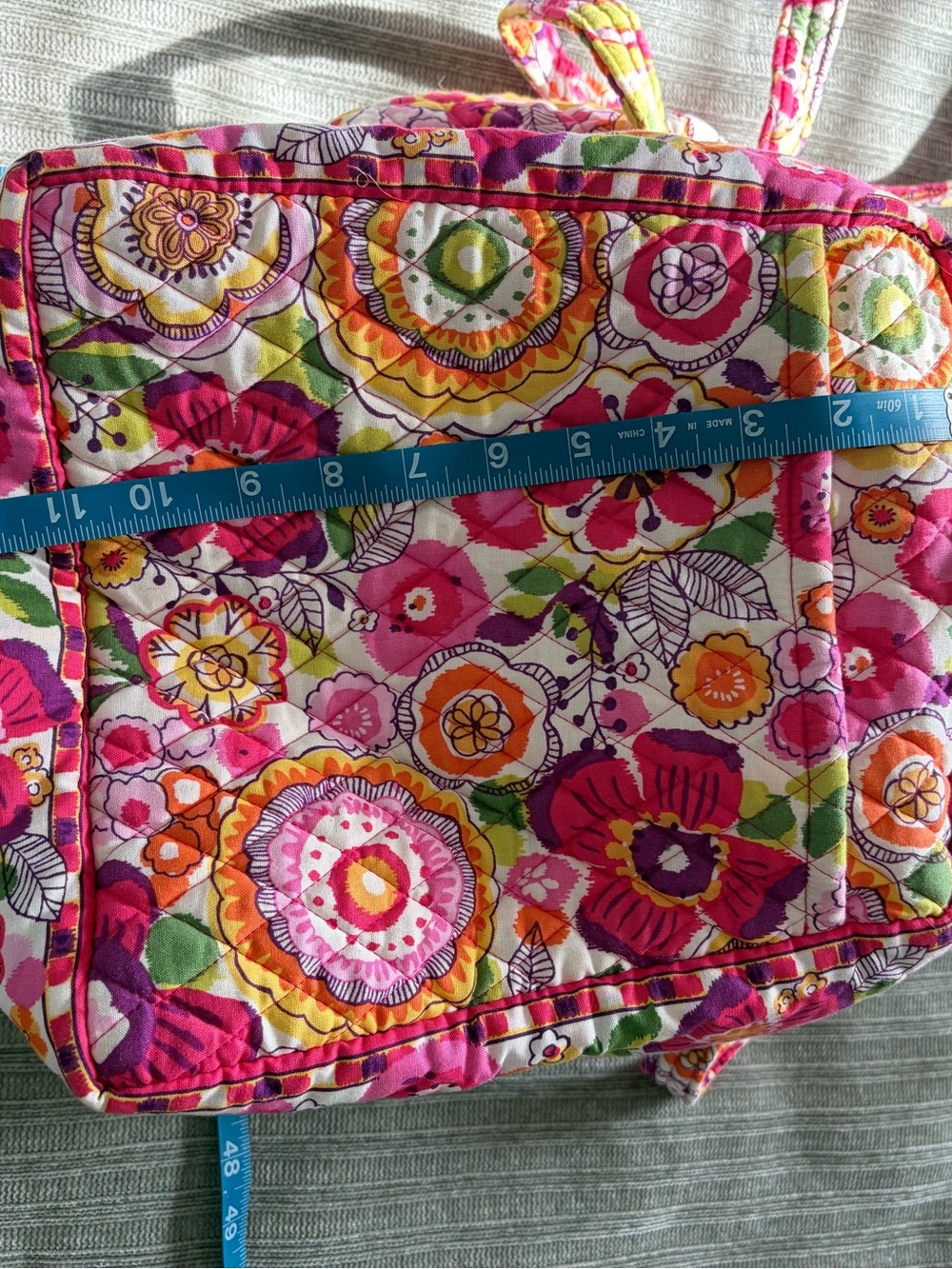 Vera Bradley Floral Quilted Weekender Duffle Bag - Picture 11 of 14